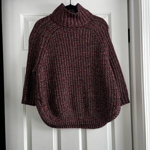 Victoria's Secret Burgundy Turtleneck Sweater